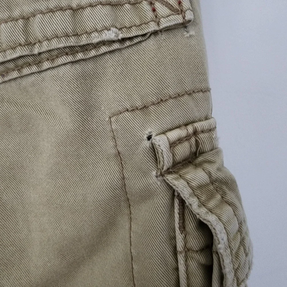 American Eagle‎ Outfitters Mens Cargo Shorts Size 30 Khaki Classic Length Cotton